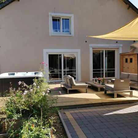 Le pavillon de l'herboriste 14p jacuzzi jardin Tintigny Extérieur photo